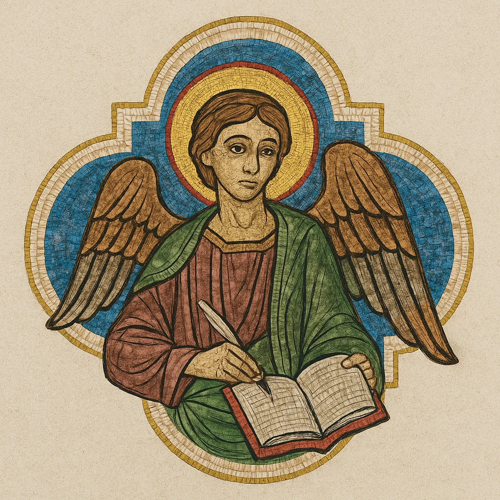 São Mateus Evangelista — ícone patrístico