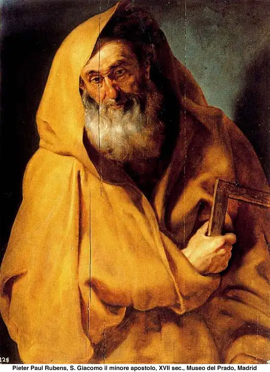 Rosto de Tiago, filho de Alfeu