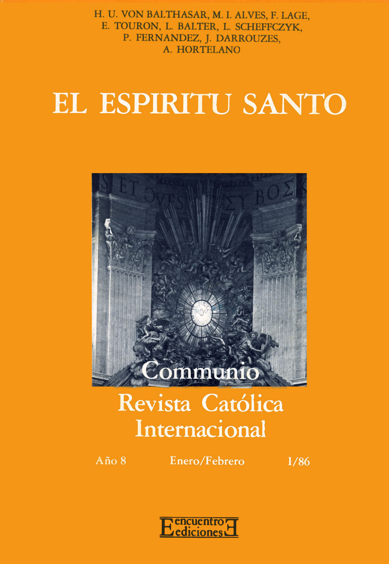 Capa Revista Communio - Teologia