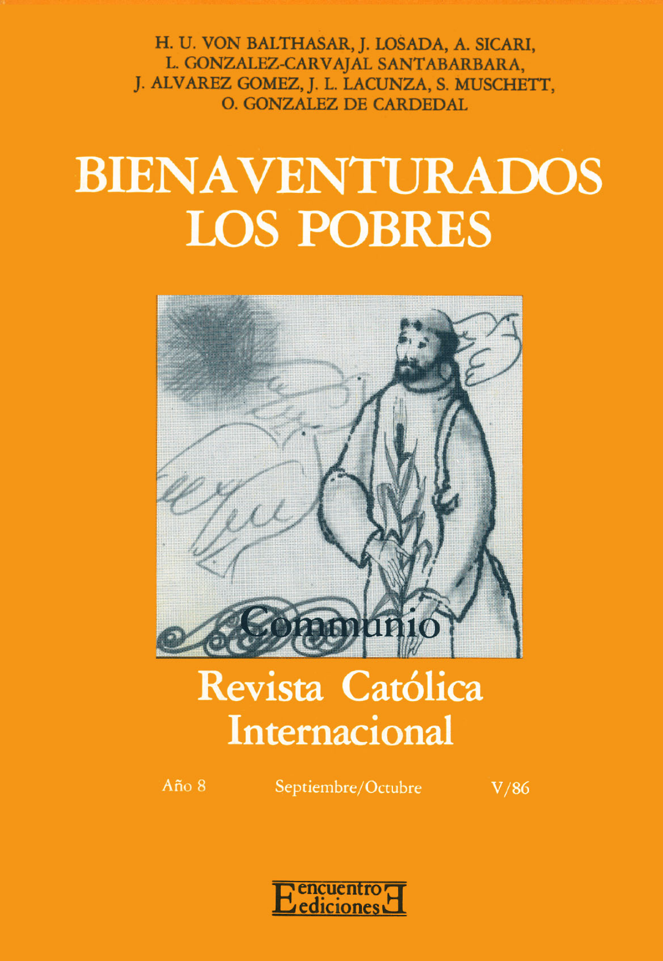 Capa Revista Communio - Ética, Espiritualidade
