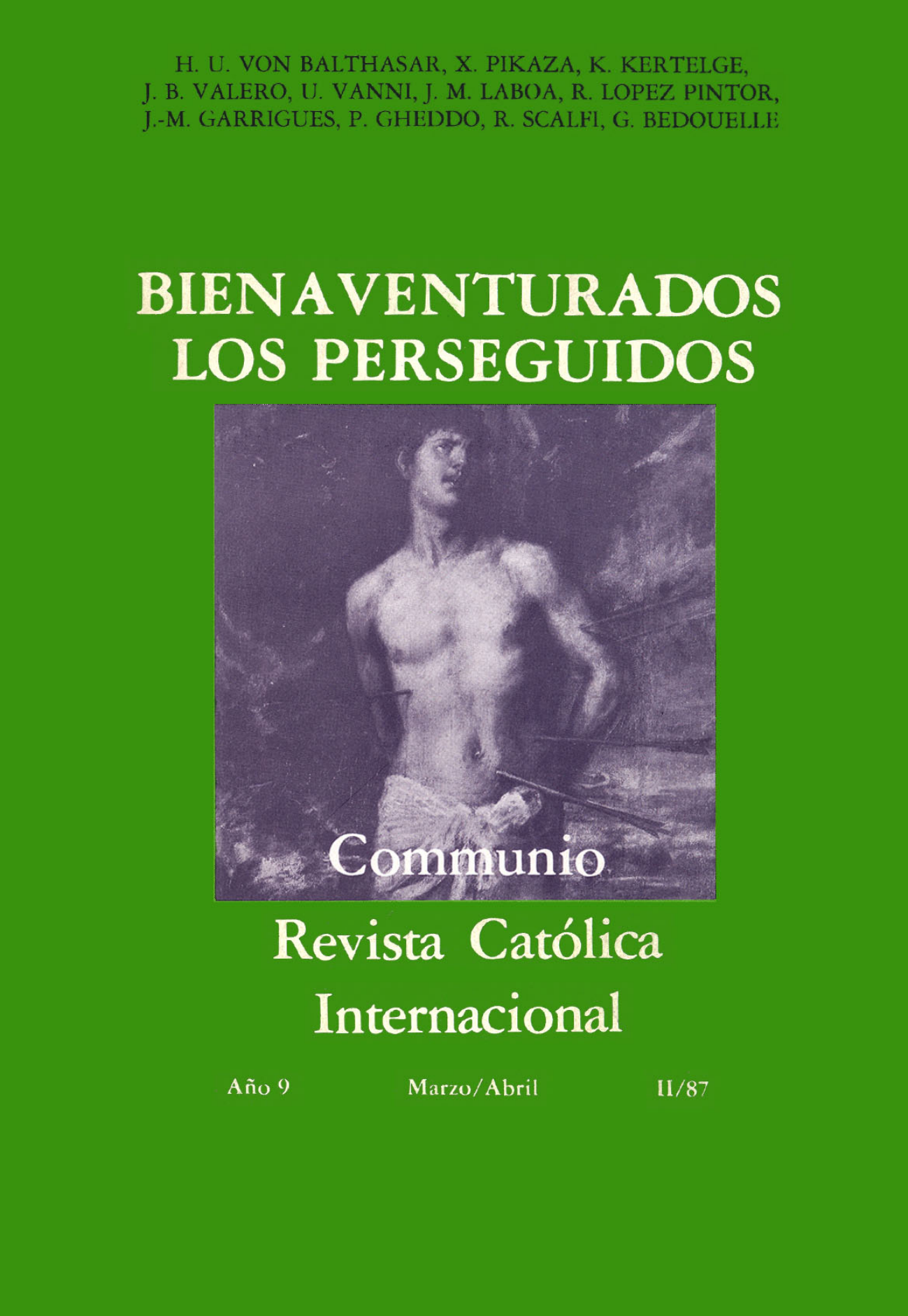 Capa Revista Communio - Espiritualidade, História