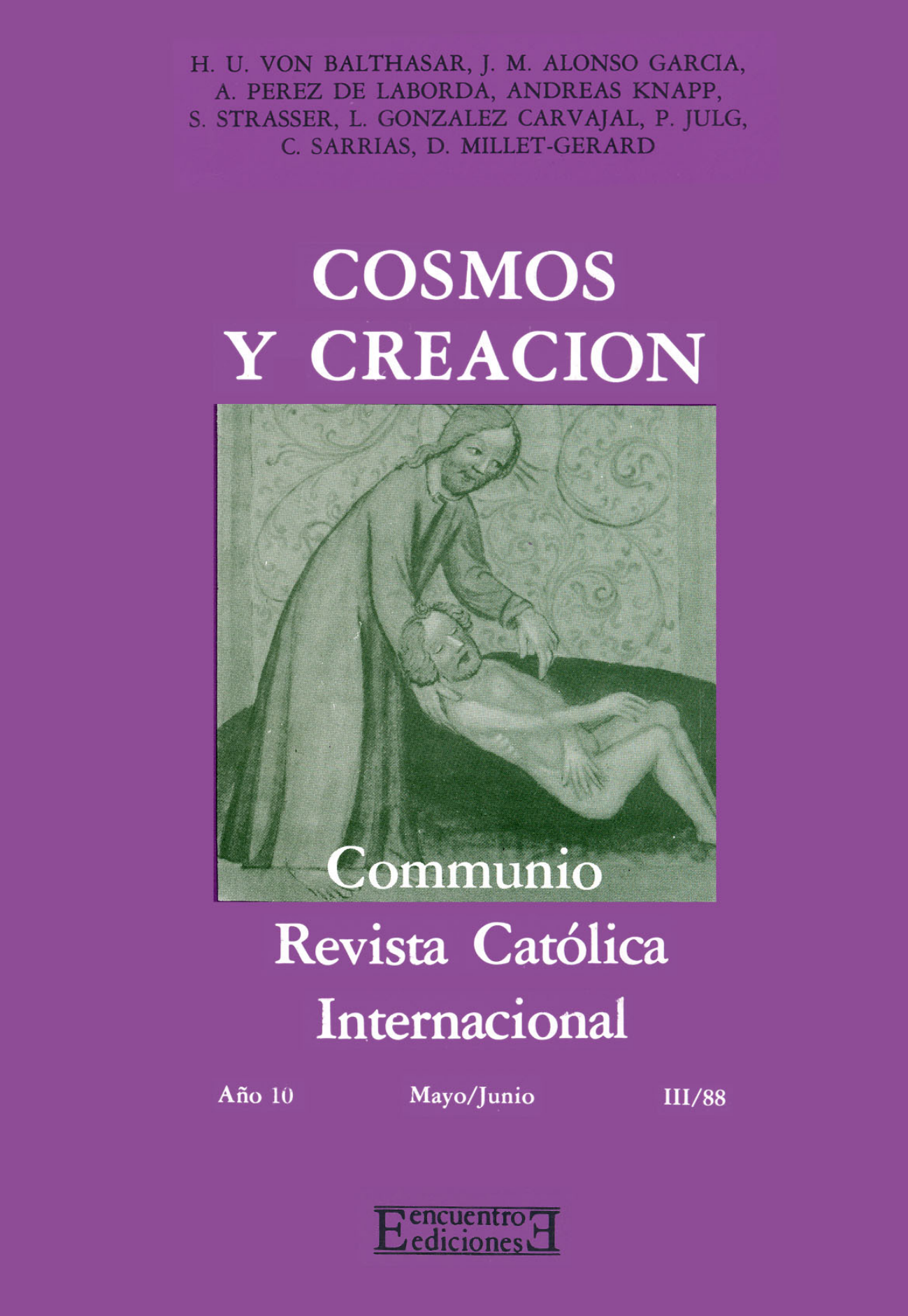 Capa Revista Communio - Teologia, Filosofia, Ética