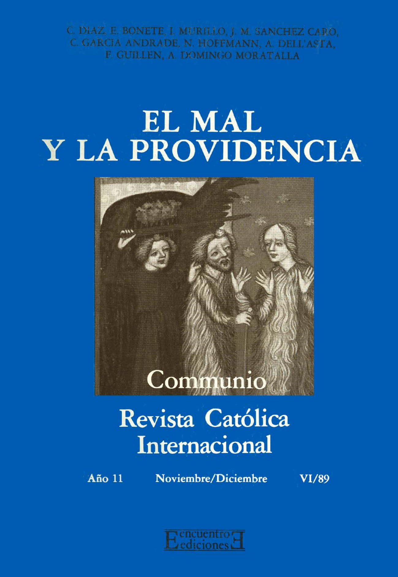 Capa Revista Communio - Teologia, Filosofia