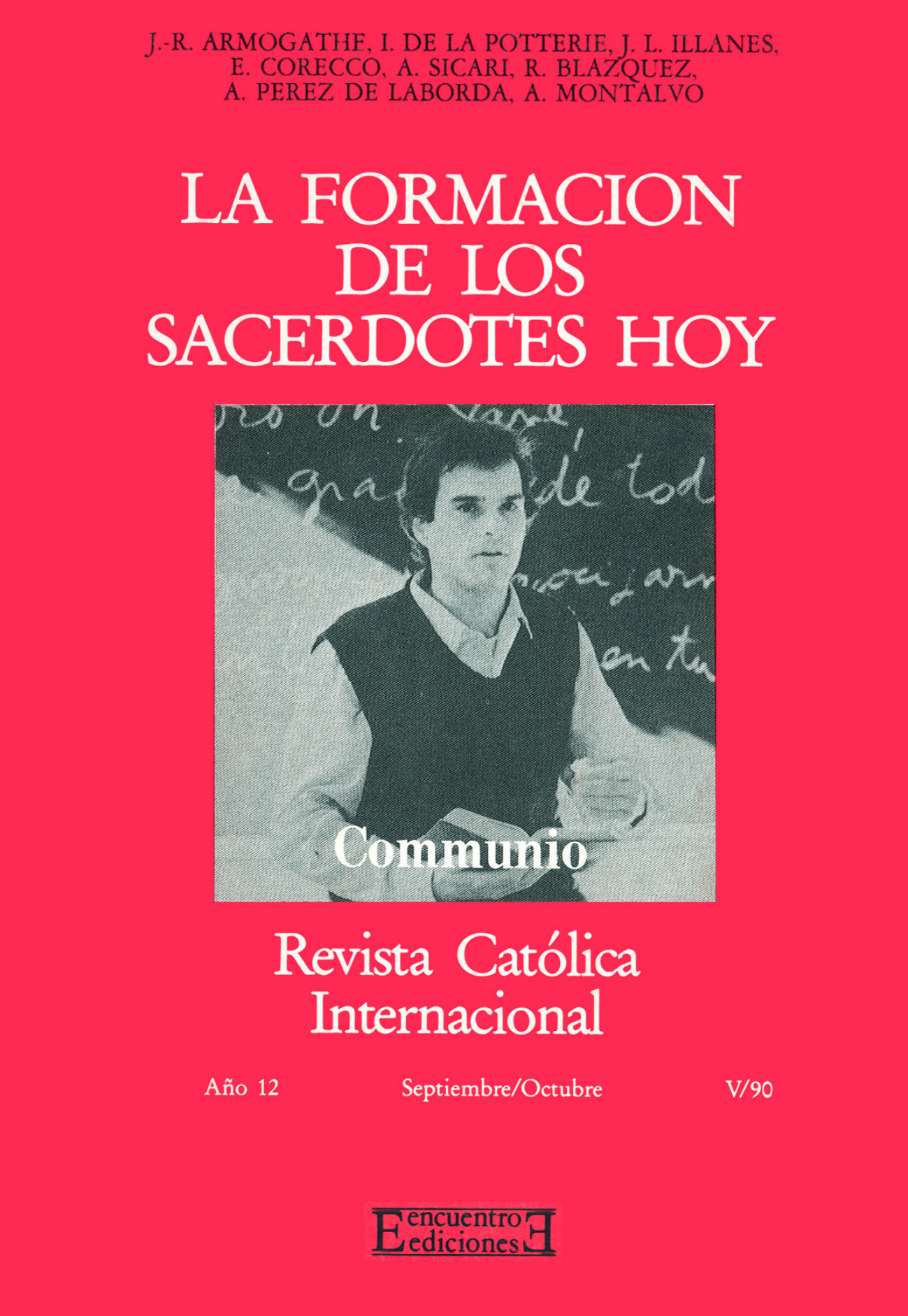 Capa Revista Communio - Eclesiologia