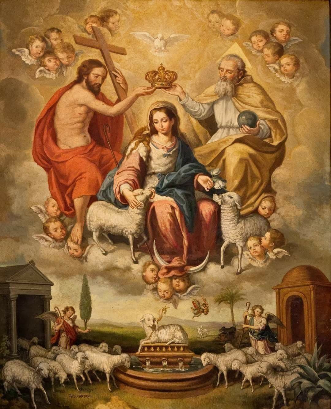 A Coroação de Maria como Rainha do Céu e da Terra